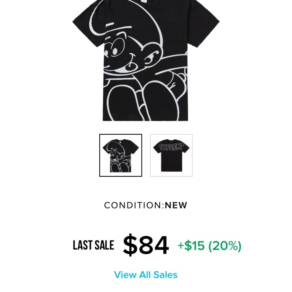 Supreme Smurfs Tee